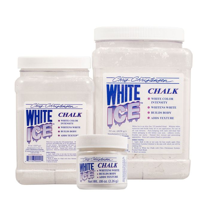 Hovedbilde White Ice Chalk 225g, Chris Christensen 
