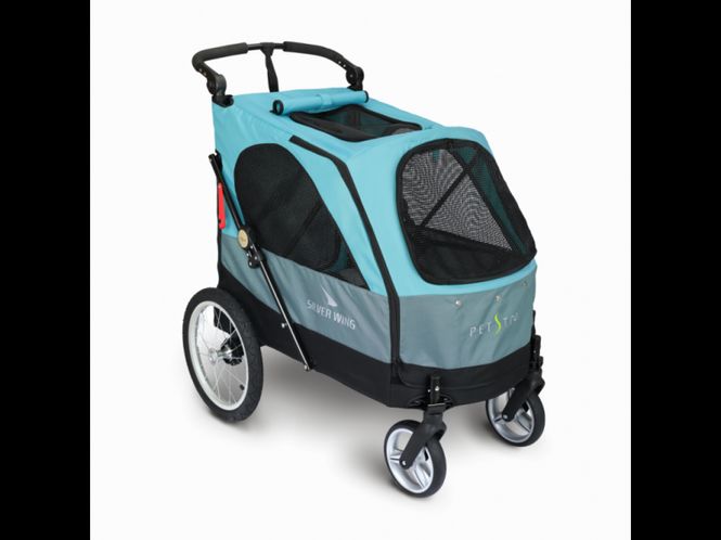 Hovedbilde Petstroller Silverwing Str XL 4 Hjul opp til 55 ...
