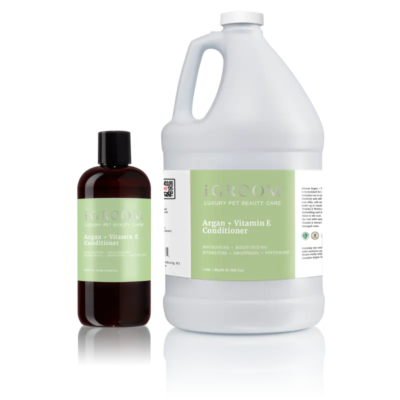 Argan + Vitamin E Conditioner 3,8l, iGROOM