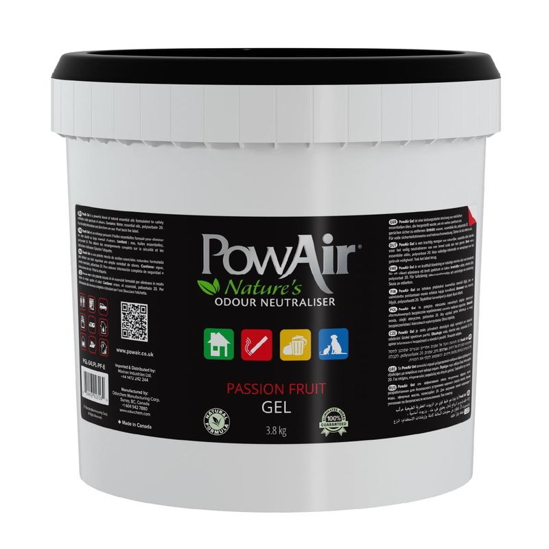 Odour Neutraliser (Passion Fruit) Gel 3,8kg, PowAir