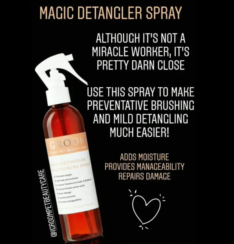 Magic Detangler Spray 236ml, iGROOM