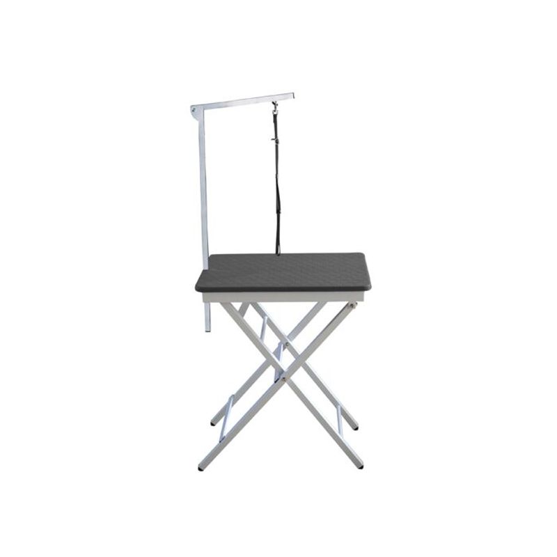 Ringside Table - Show Table Black 60 x 45 x 73-82 cm, Groom-X