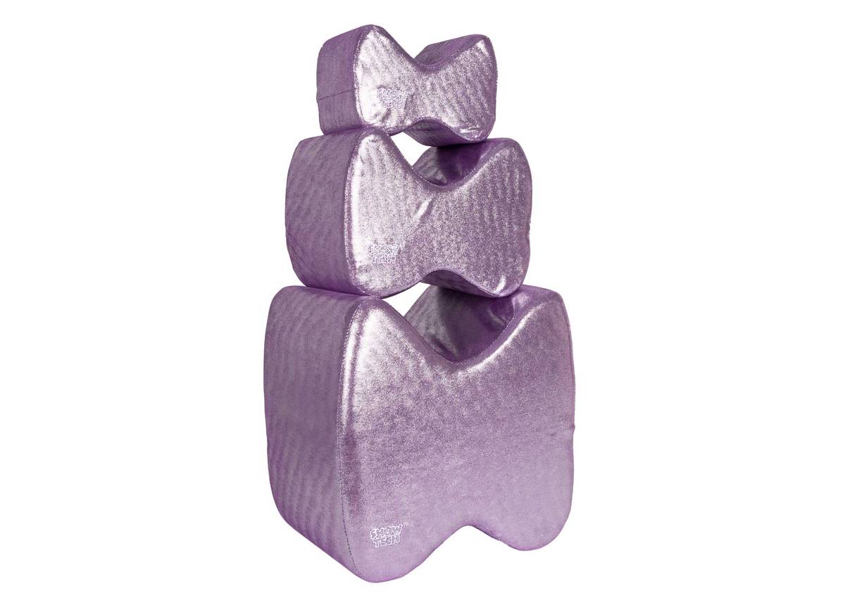 Grooming pute Lilla Topknot Cushion Glitzy (Medium), ShowTech