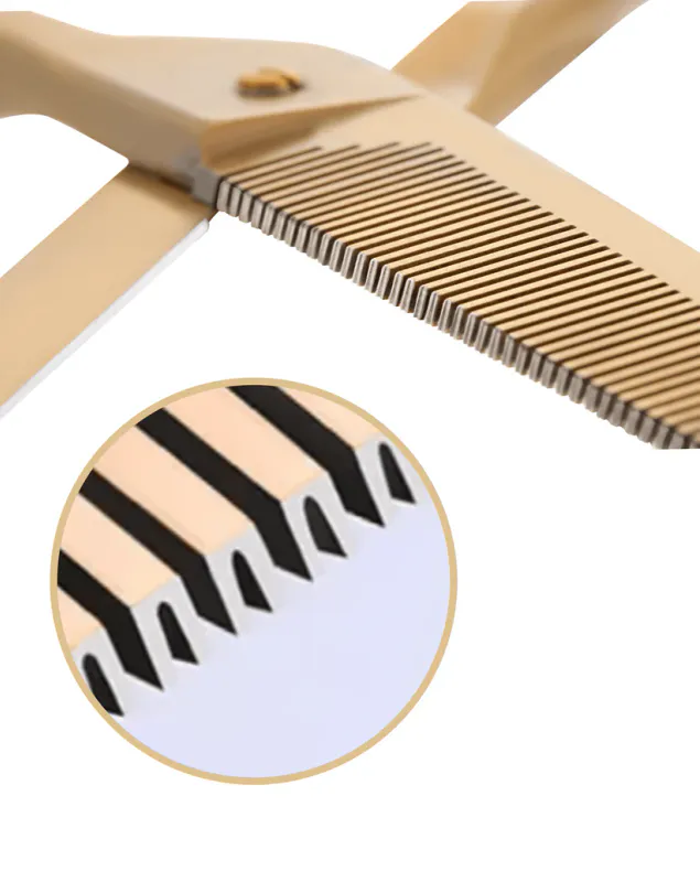 Thinner scissors 6,5``satin gold TH65-G, SoPosh