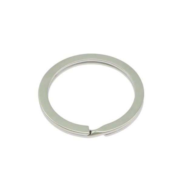 Hovedbilde Flat Split Ring Chrome Plated 20mm, Sorma