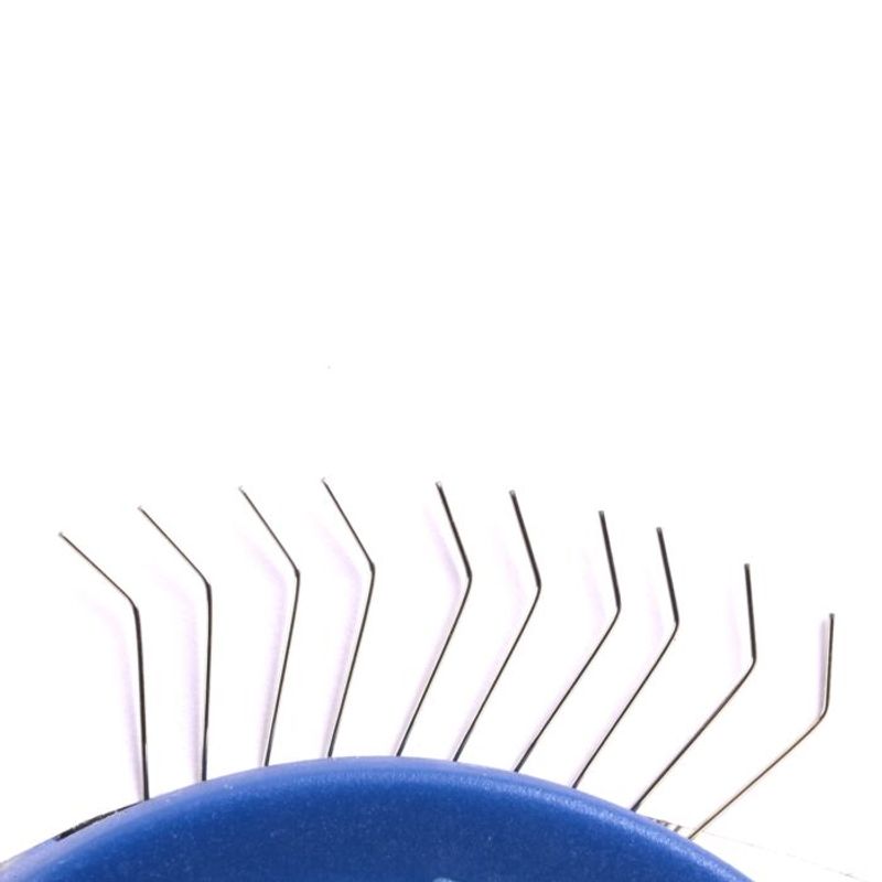 Tuffer Than Tangles Long Firm Pin Medium Slicker Brush, Show Tec