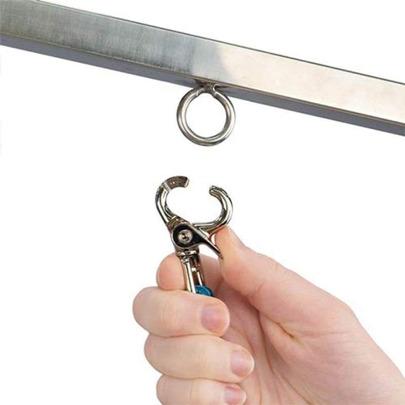 Galgeløkke Nylon Sort,  53cm, Ibanez