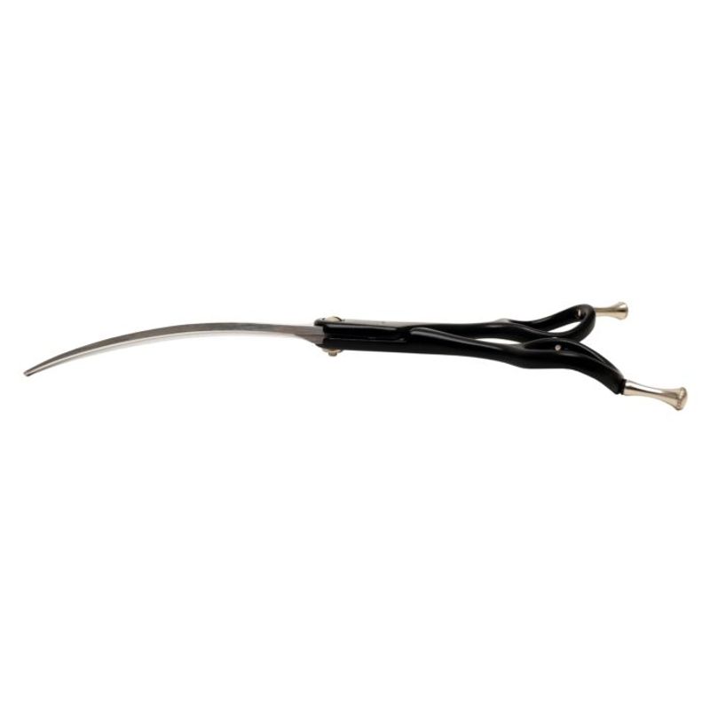 Sparkle Series Curved Scissors Black 16,5 cm  - 6,5