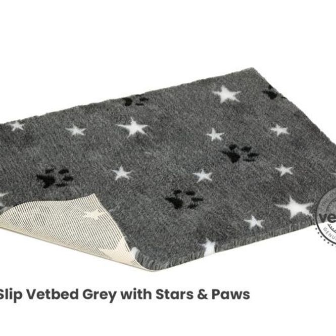 Hovedbilde Vetbed NonSlip, (75X100cm), Grey With Stars And ...