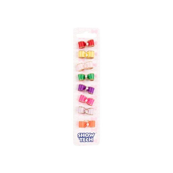 Hovedbilde Molly Pearl Bow with Elastic 8 pcs Bows 3cm, ...