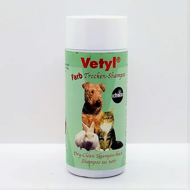 Hovedbilde Tørrshampo Black 100 g, Vetyl