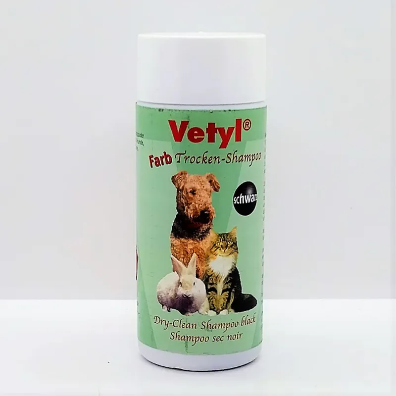 Tørrshampo Black 500 g, Vetyl