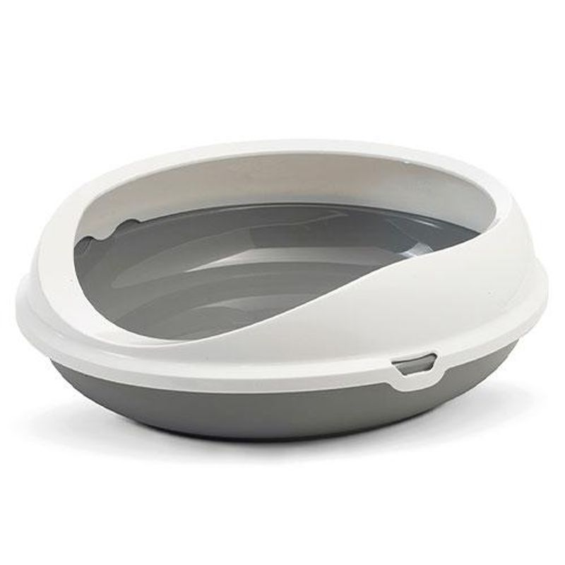 Figaro Oval Kattedo 55x48,5x15,5 cm (Grey), Ibanez