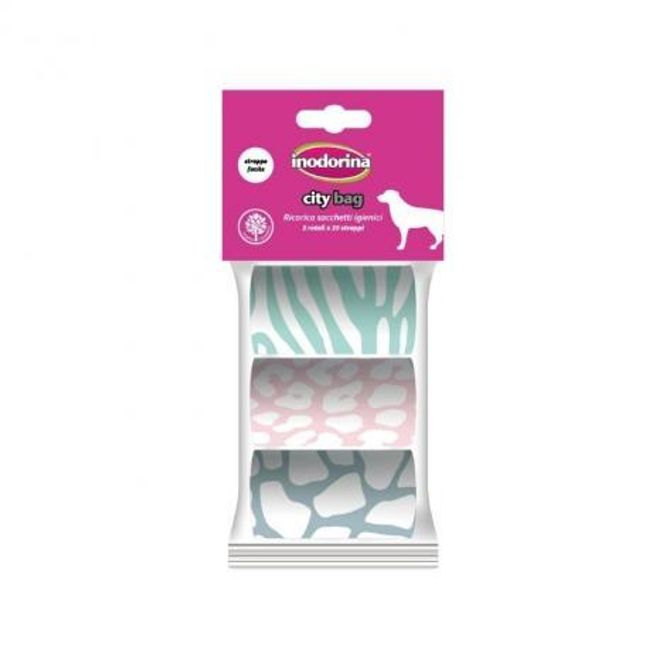 Hovedbilde City Bag, 3 rolls, Inodorina