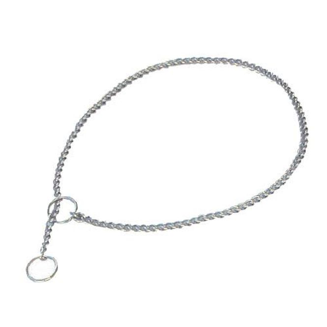 Hovedbilde 80cm x 2mm Snake Halsbånd Silver, Sprenger