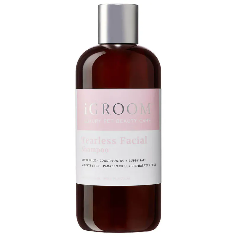 Tearless Facial Shampoo 473ml, iGROOM
