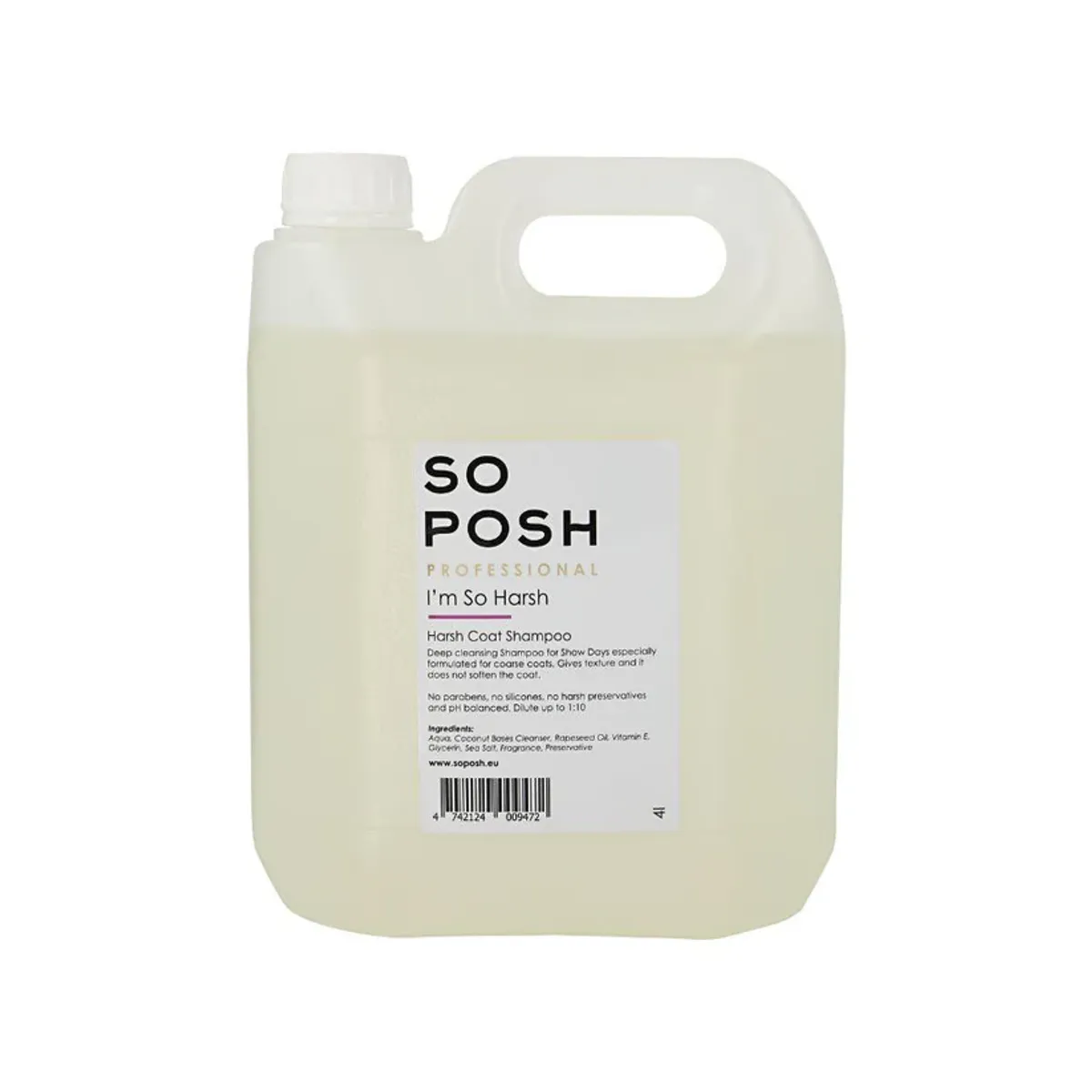 Im So Harsh 4L. Shampoo, SoPosh