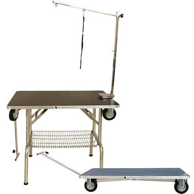 Hovedbilde Utstillingsbord Med Hjul Black, 95 x 55 x 78cm, ...