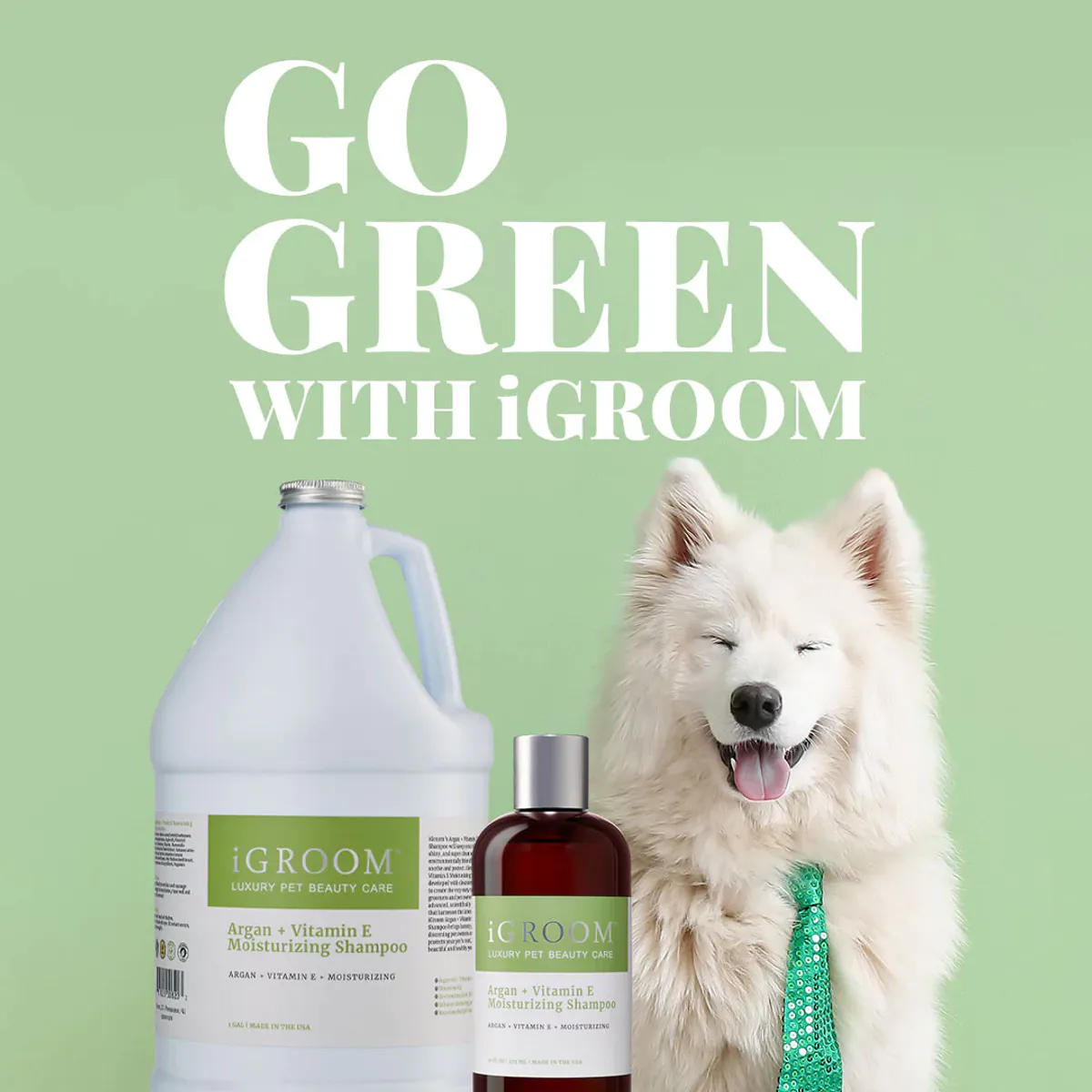  IGROOM - Argan + Vitamin E Shampoo 3,78l