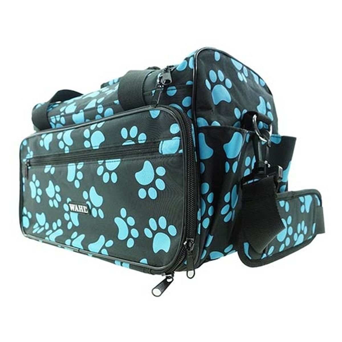 Grooming Bag Pow Print Blue and Black, Whal