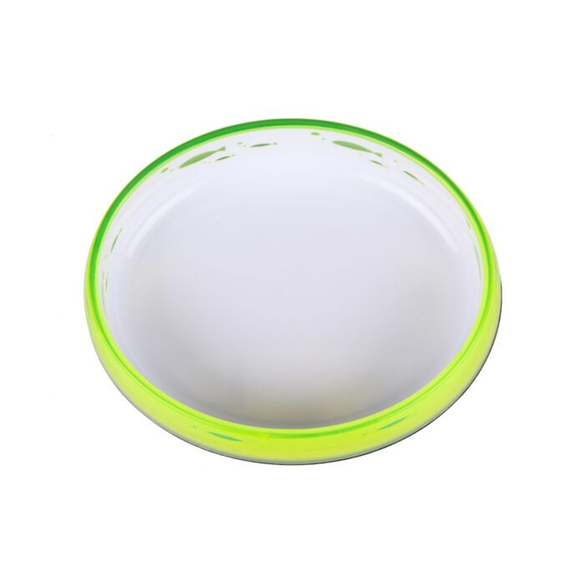 Anti-Slip Cat Bowl Oval Lemon 14,6cm x 12,1cm - 260ml, Show Tech
