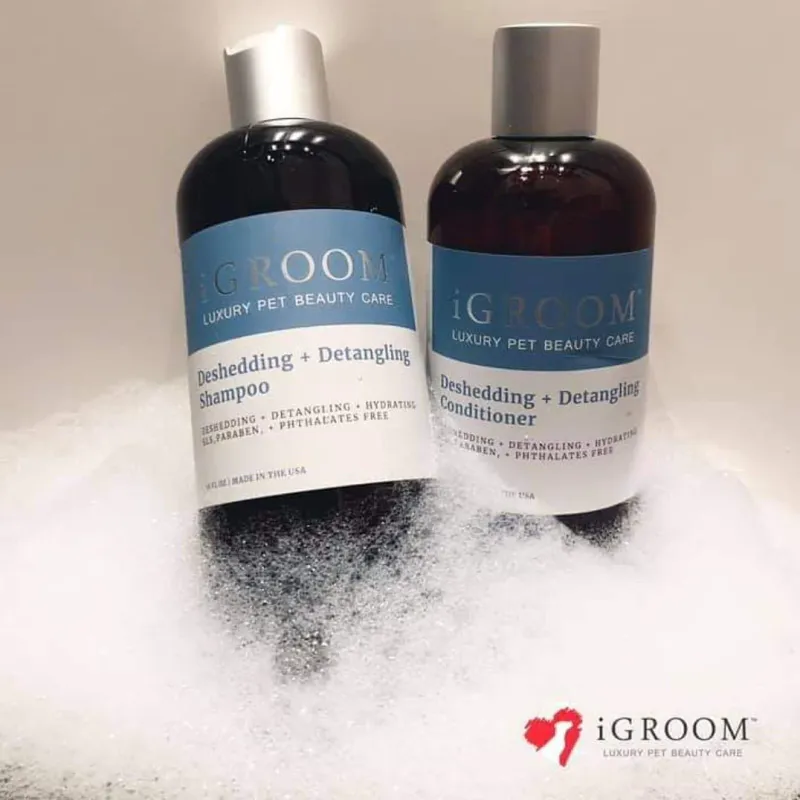 Deshedding + Detangling Shampoo 3,78l, iGROOM
