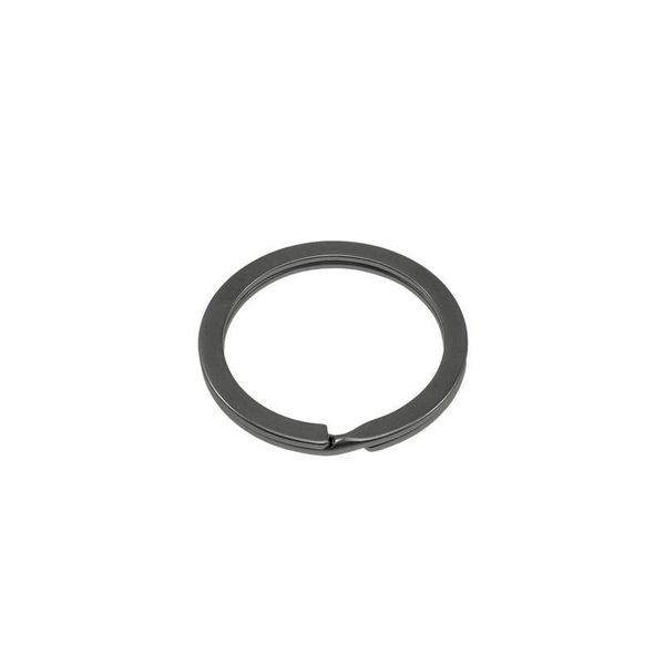 Hovedbilde Flat Split Ring Matte Black 20mm, Sorma
