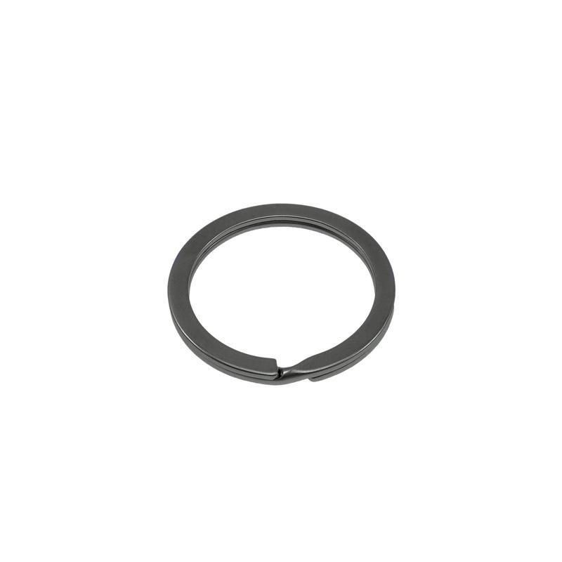 Flat Split Ring Matte Black 20mm, Sorma