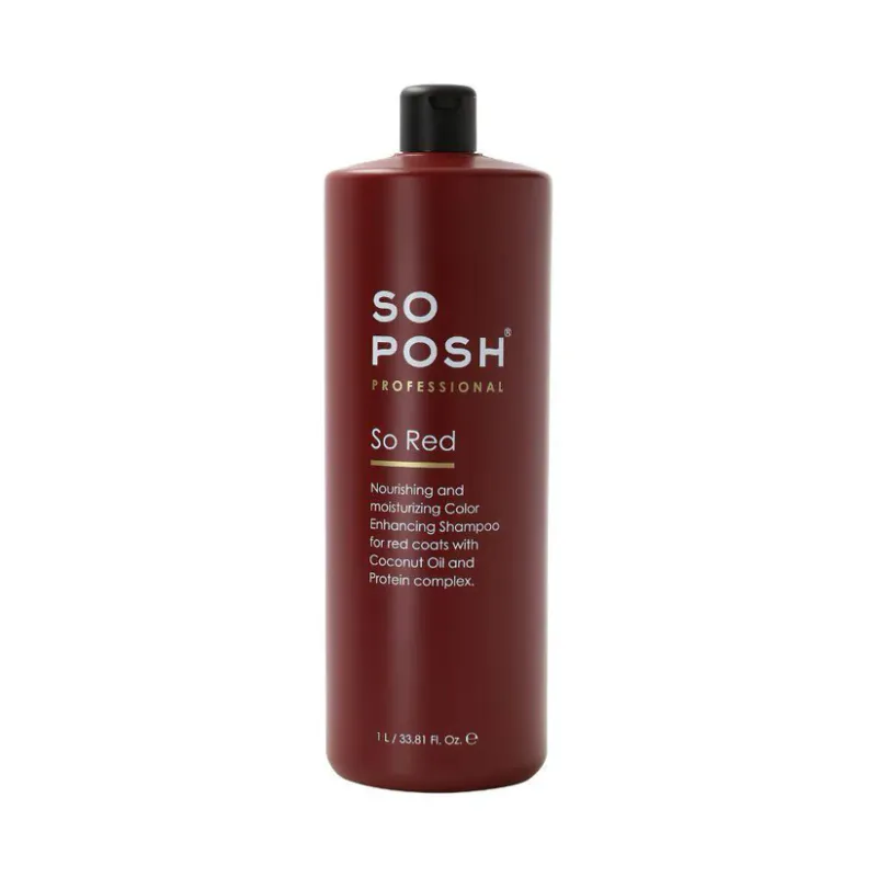 So Red 1L. Shampoo for red coats, SoPosh