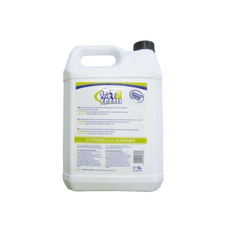Pet-Fresh Citronella Cleaner 5 L, ShowTech
