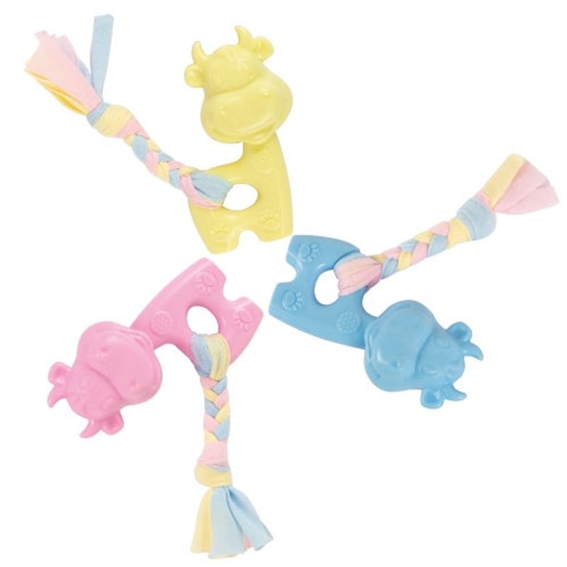 Cow With Trapillo Rope 10,5x6cm, Ibanez