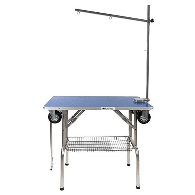 Hovedbilde Utstillingsbord Med Hjul Blue, 95 x 55 x 78cm, ...