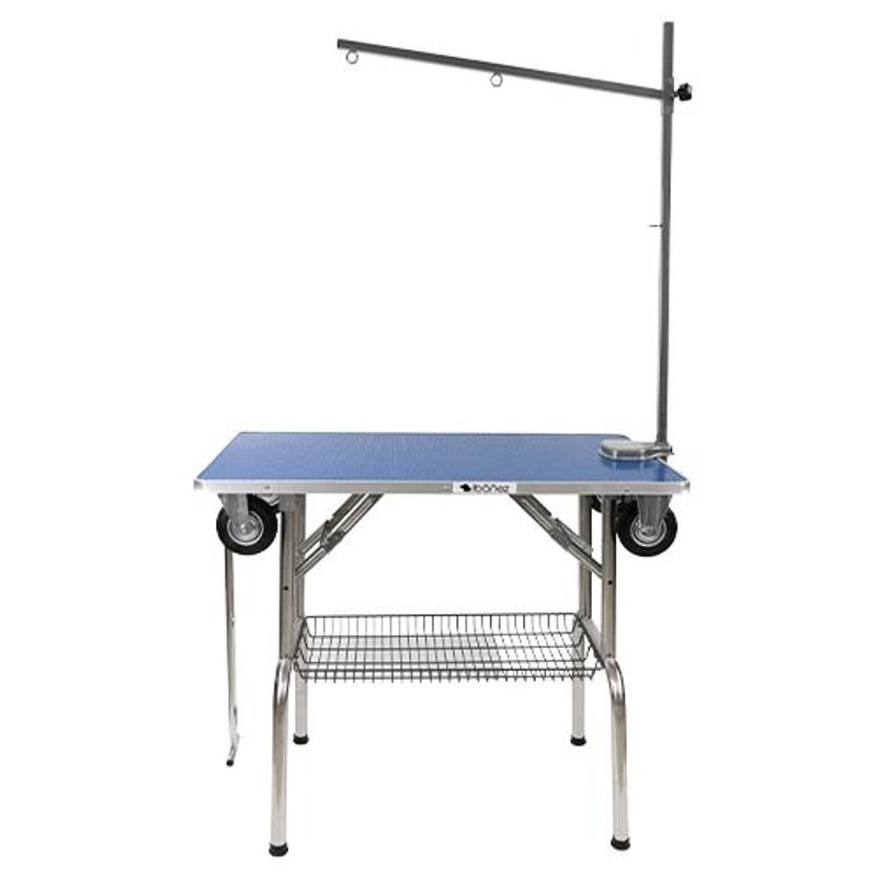 Utstillingsbord Med Hjul Black, 95 x 55 x 78cm, Ibanez