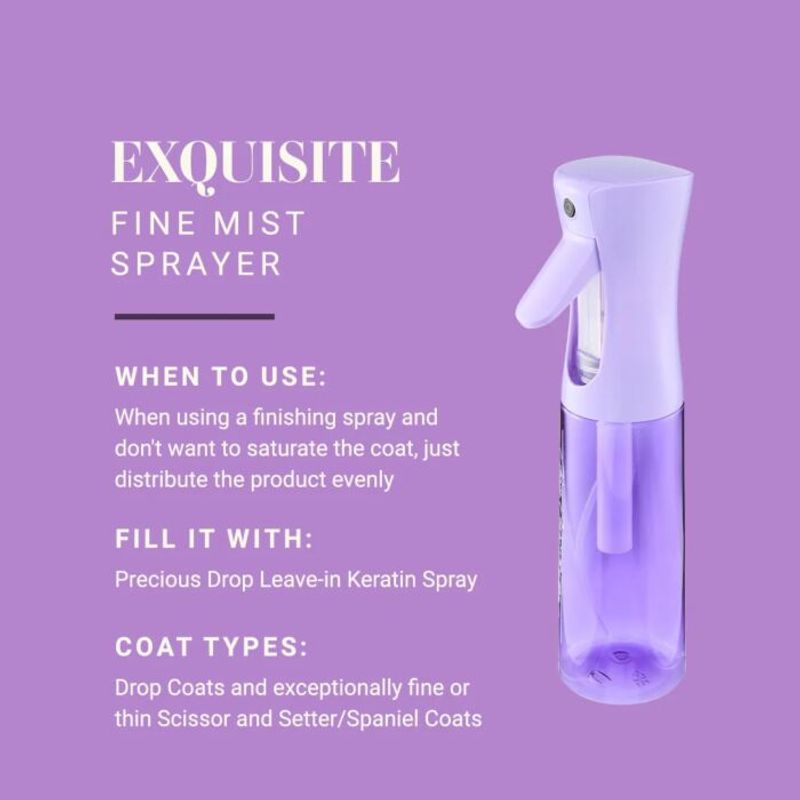 Exquisite Fine Mist Sprayer Purple - 300ml, Chris Christensen
