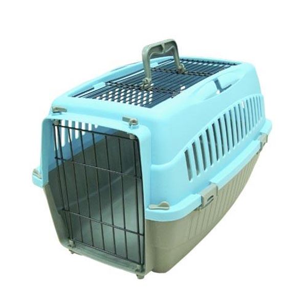 Hovedbilde Transportbur Med Toppdør Blå (50x33x30cm), Ibanez