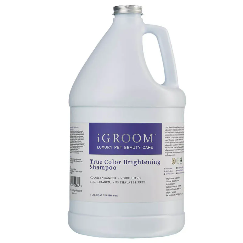 True Color Brightening Shampoo 3,78l, iGROOM