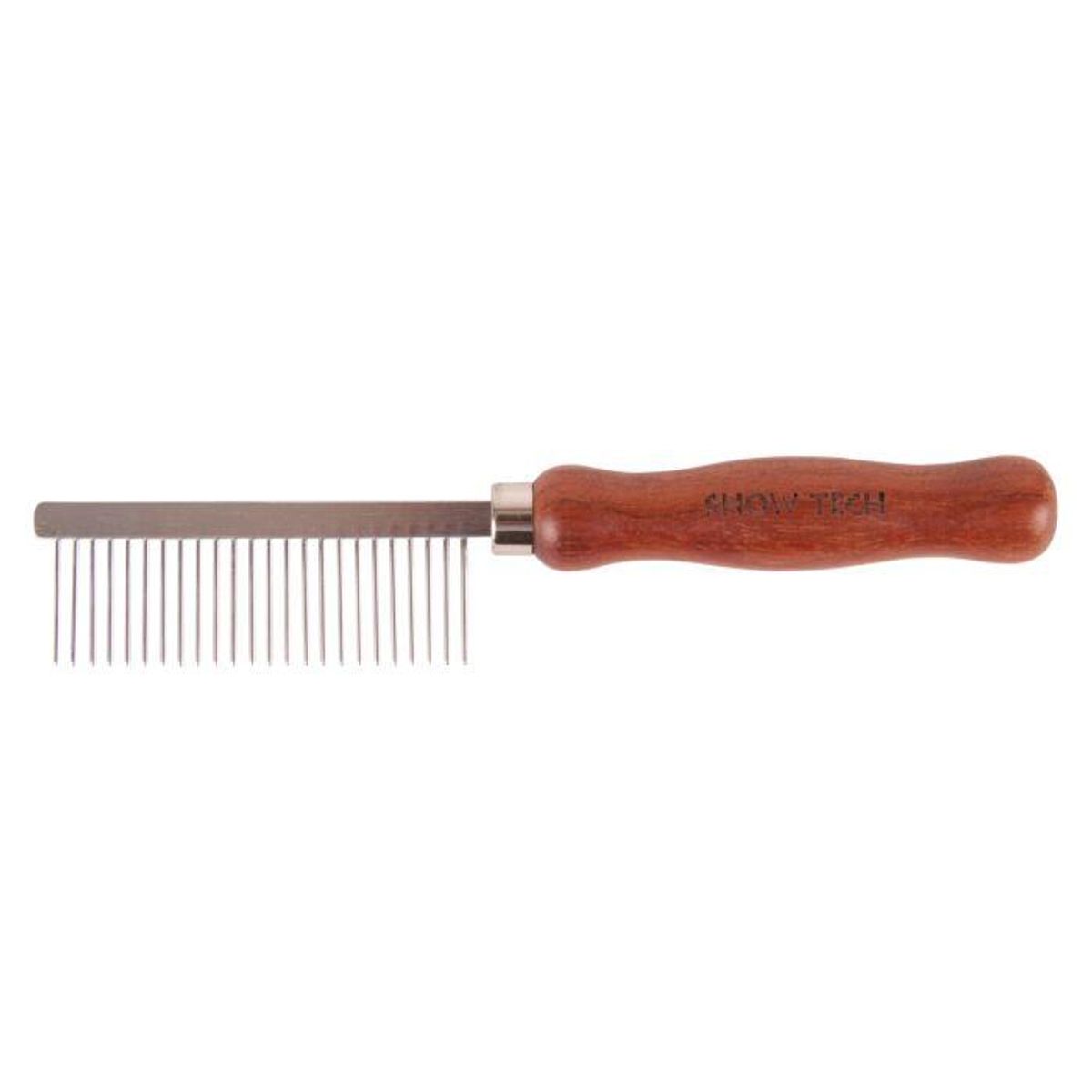 Wooden Rosewood Handle Comb Coarse 18cm Comb, ShowTech