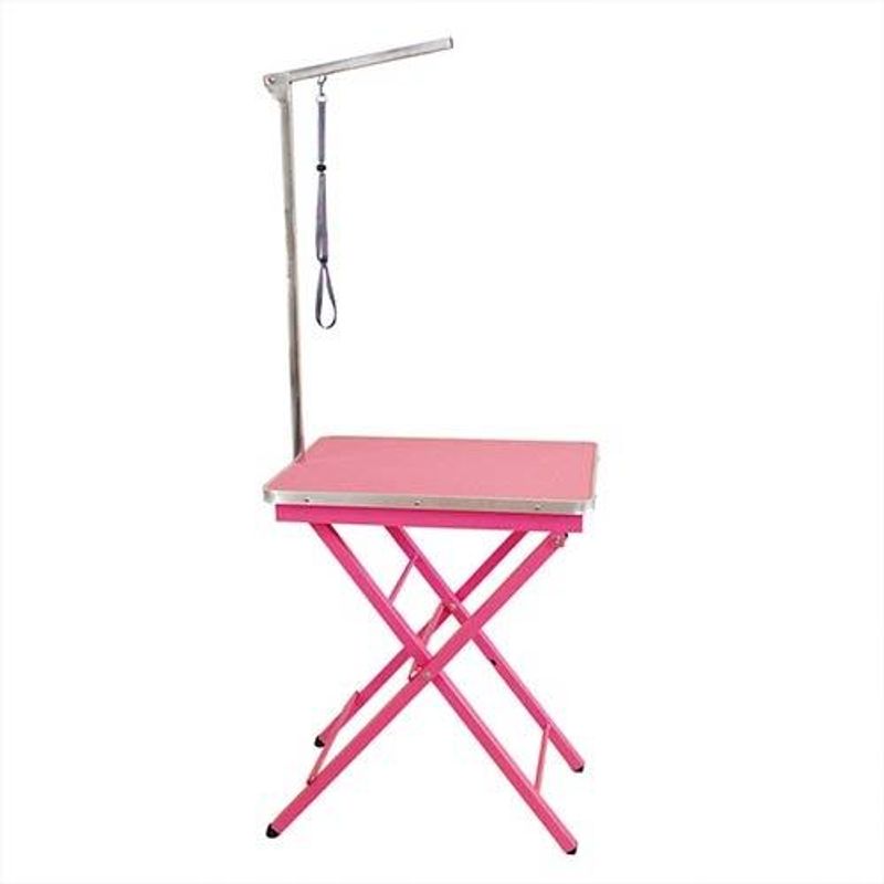 Mini Ringside Bord Pink, 60 x 45 x 73 - 83 cm, Ibanez
